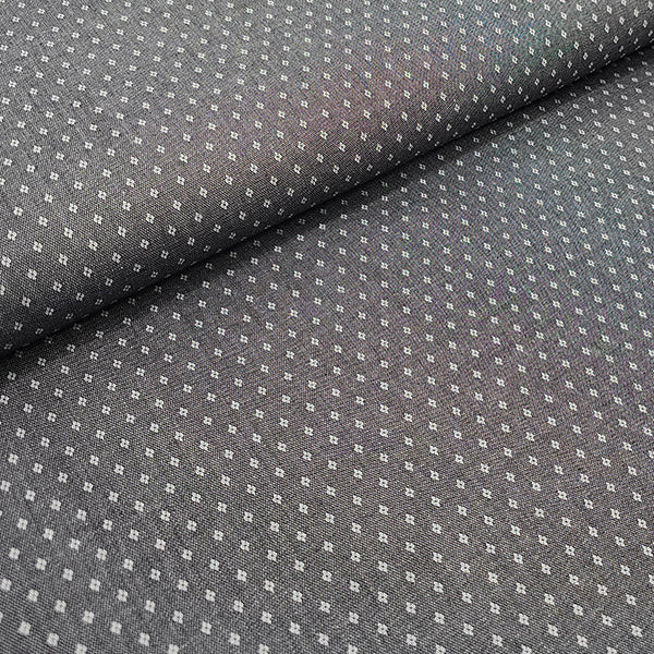 Jacquard Rauten schwarz