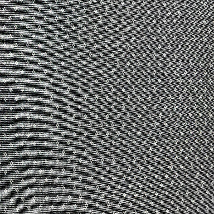 Jacquard Rauten schwarz