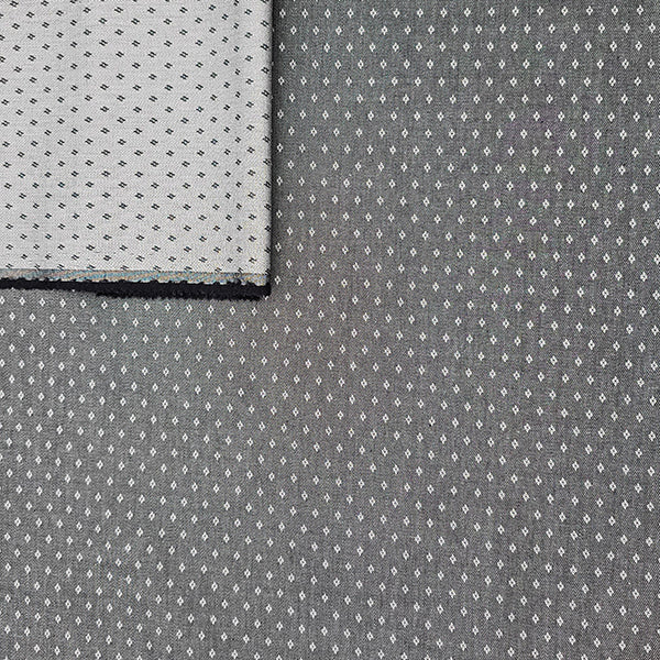 Jacquard Rauten schwarz