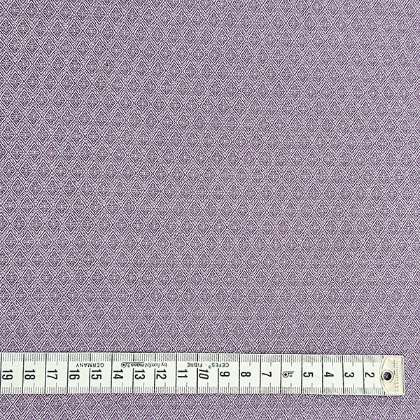 Jacquard feine Rauten lila