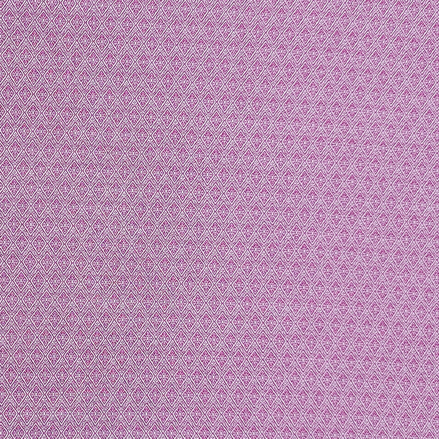 Jacquard feine Rauten rosa