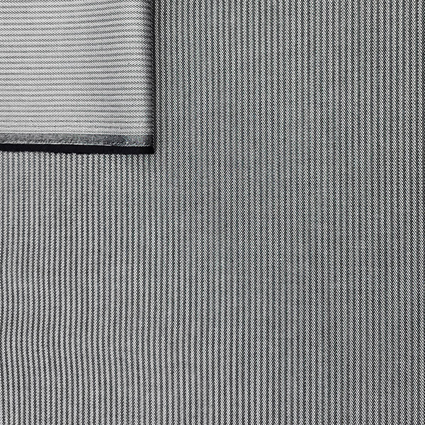 Jacquard Fischgrät fein schwarz
