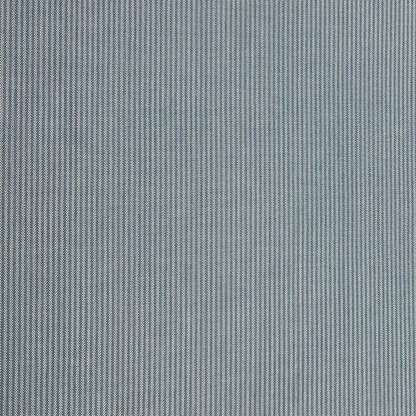 Jacquard Fischgrät fein blau