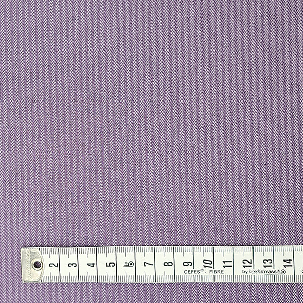 Jacquard Fischgrät fein lila