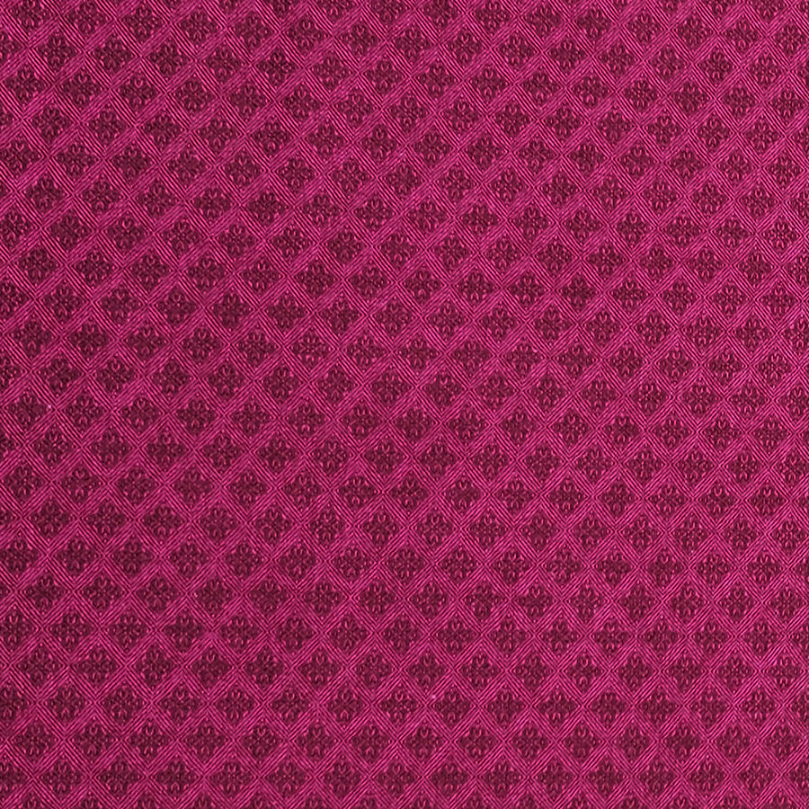 Jacquard feines Muster magenta