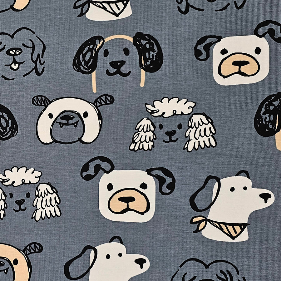 Jersey Hunde stahlblau