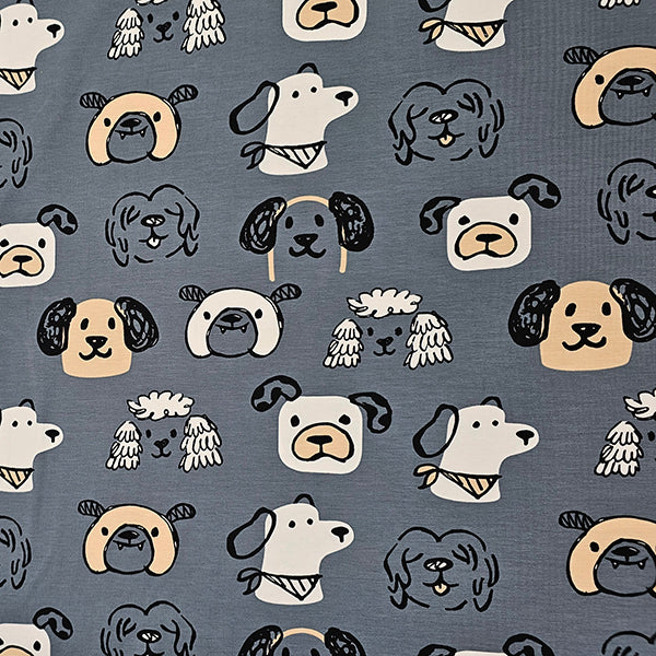 Jersey Hunde stahlblau