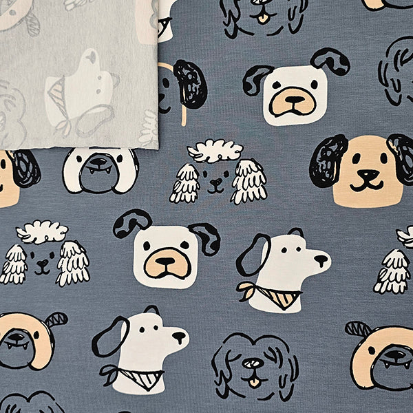 Jersey Hunde stahlblau