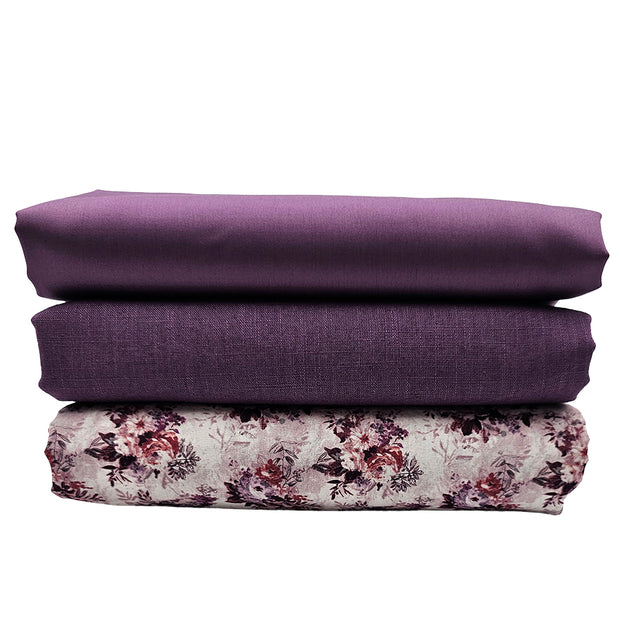 Trachten Stoffpaket traube und Blumenstrauß mit Schürze