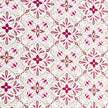 Baumwollsatin Siena Ornamente rosa und sand