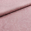 Baumwollsatin Halbdruck Blumen mauve
