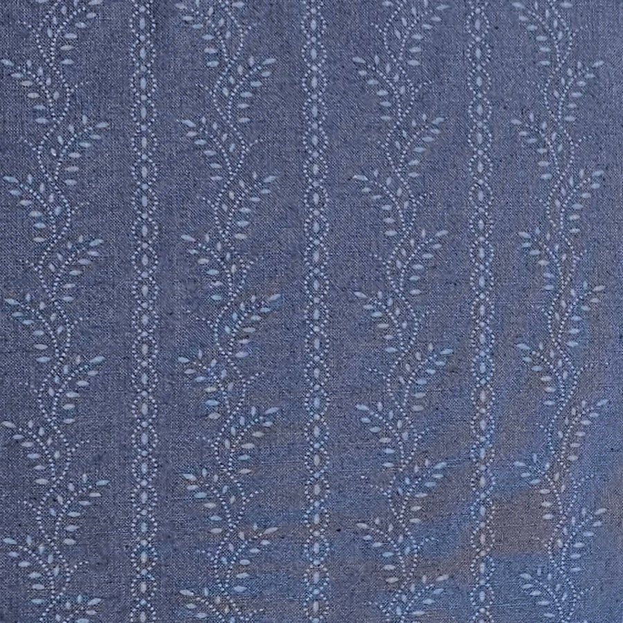 Baumwolle blau streifen