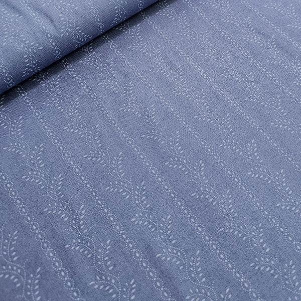 Baumwolle blau streifen