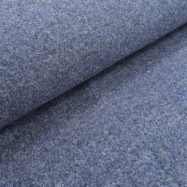 Walkloden blau meliert