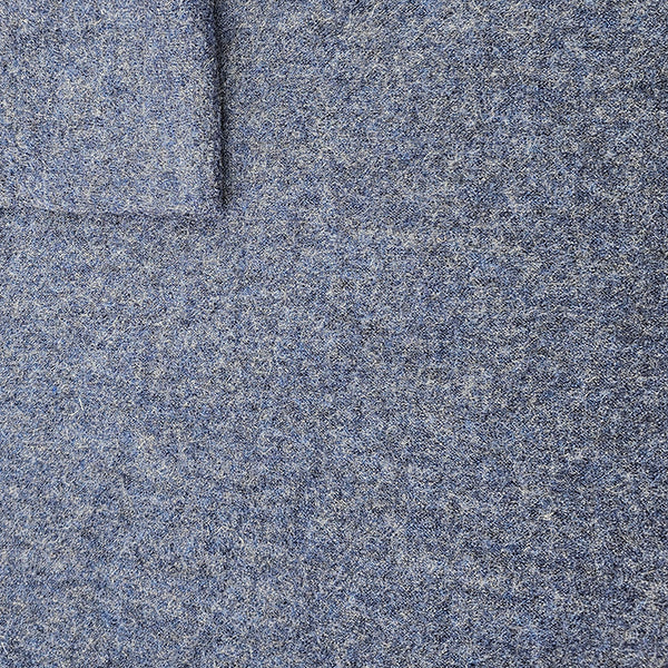 Walkloden blau meliert