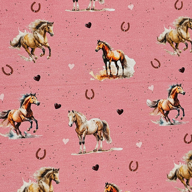 Jersey Pferde rosa