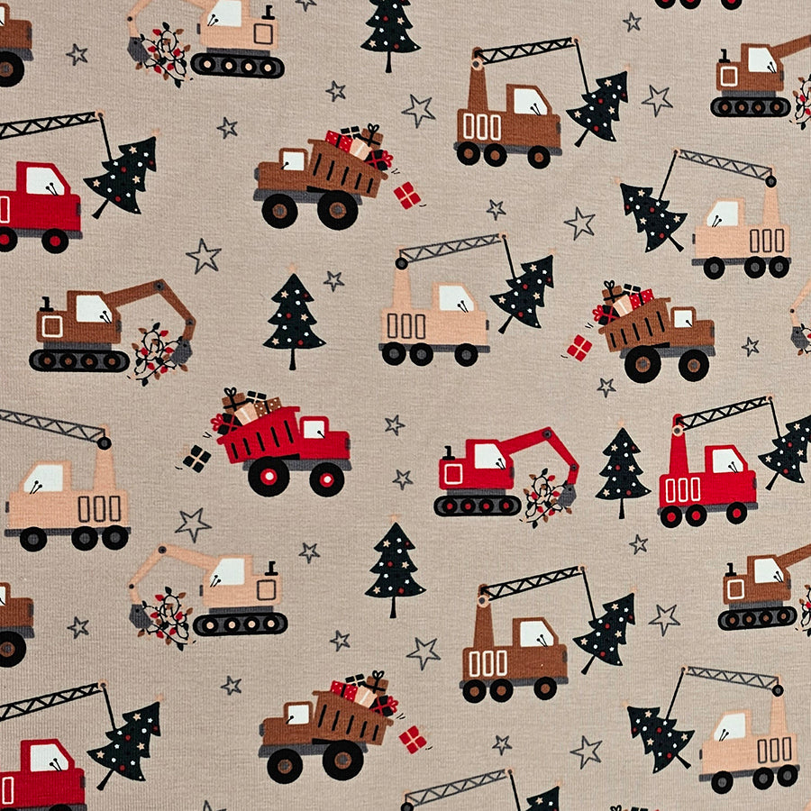 Jersey Fahrzeuge und Weihnachtsbäume