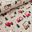 Jersey Fahrzeuge und Weihnachtsbäume