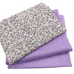 Trachten Stoffpaket lavendel mit Blumen Schürze