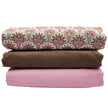 Trachten Stoffpaket Cord beige und hellrosa mit Schürze