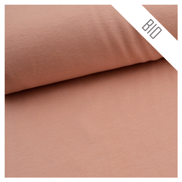 Jersey Stoffpaket Blumen und Herzen mit Bündchen