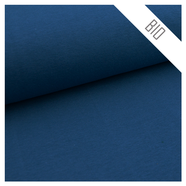 Stoffbox Jersey Elefant und Rippjersey mit Bündchen