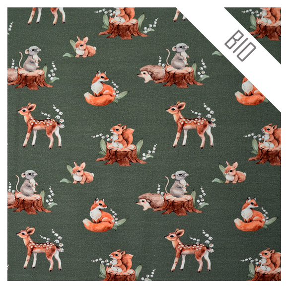 Jersey Waldtiere olive Bio