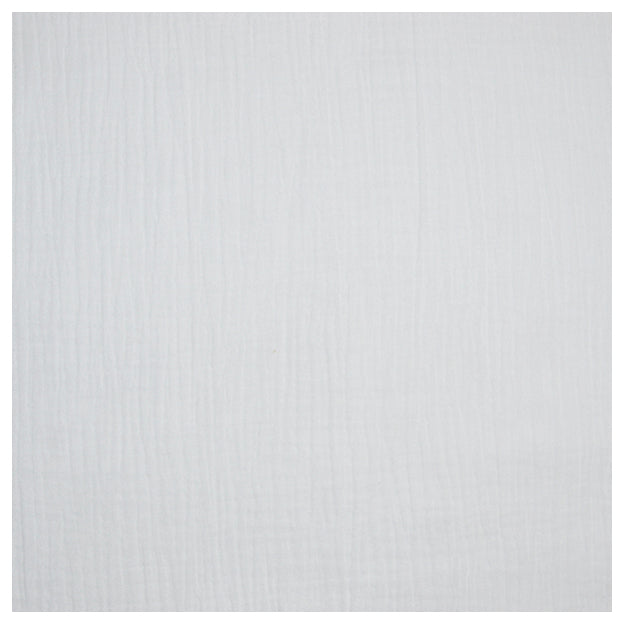 Stoffbox Musselin Elefant weiß und grau