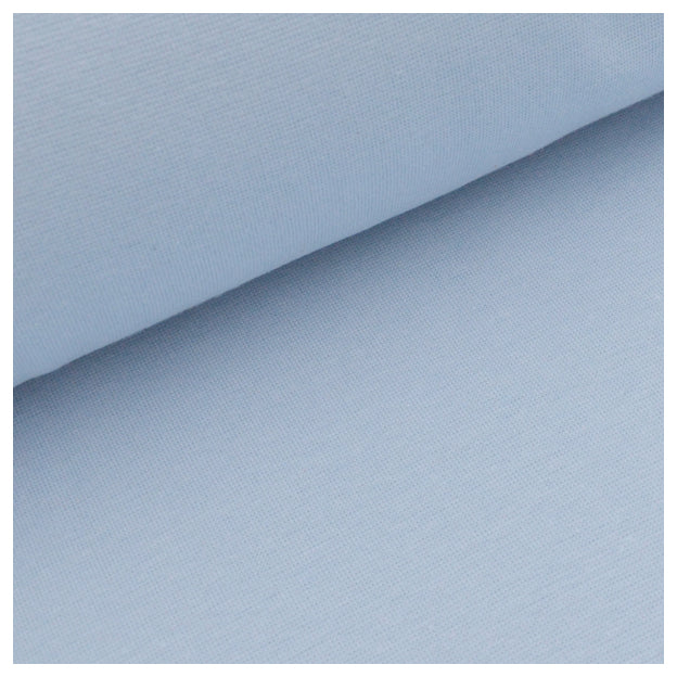 Stoffbox Jersey Dinosaurier wollweiß und Waffelstoff Jersey mit Bündchen