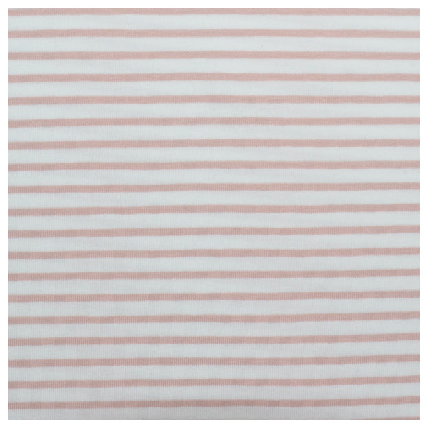 Stoffbox Jersey Blumen und Blätter mit Ajour und Bündchen