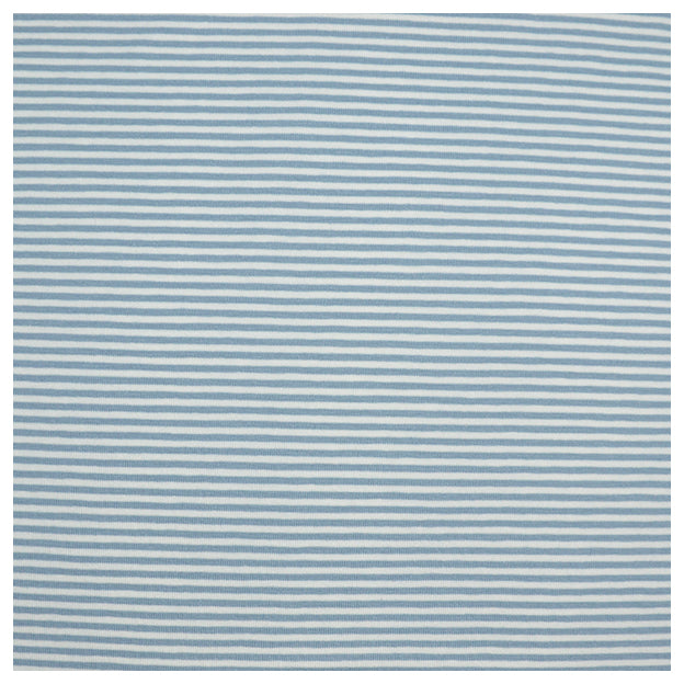 Stoffbox Jersey Traktoren weiß und Waffeljersey mit Bündchen