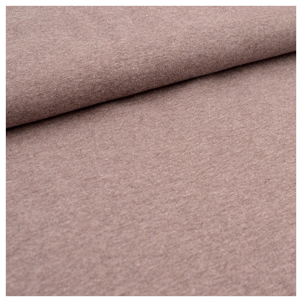 Stoffbox Jersey Schnecken mit Rippjersey tannengrün und Bündchen