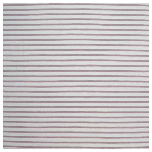 Jersey Stoffpaket Blumen Bio und streifen mit Bündchen Bio