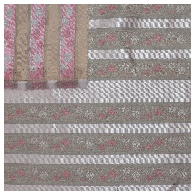 Micro Viskose rosa und beige