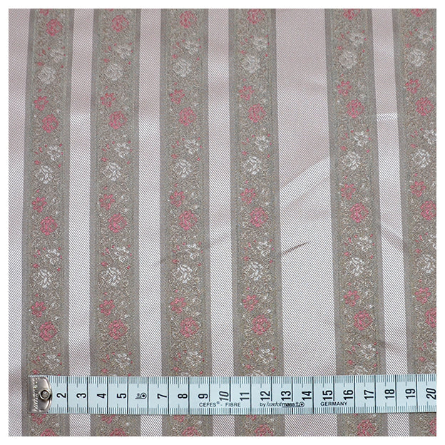 Micro Viskose rosa und beige