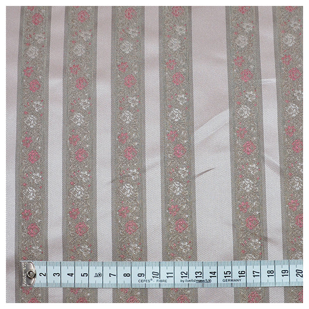 Micro Viskose rosa und beige