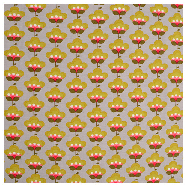 Jersey Stoffpaket Flower Power und uni mit Bündchen