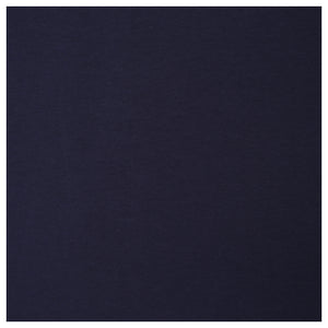 Baumwolljersey uni navy
