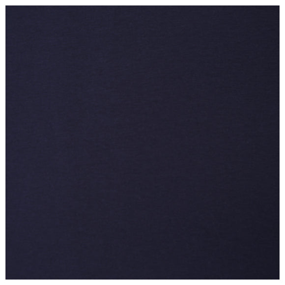 Baumwolljersey uni navy