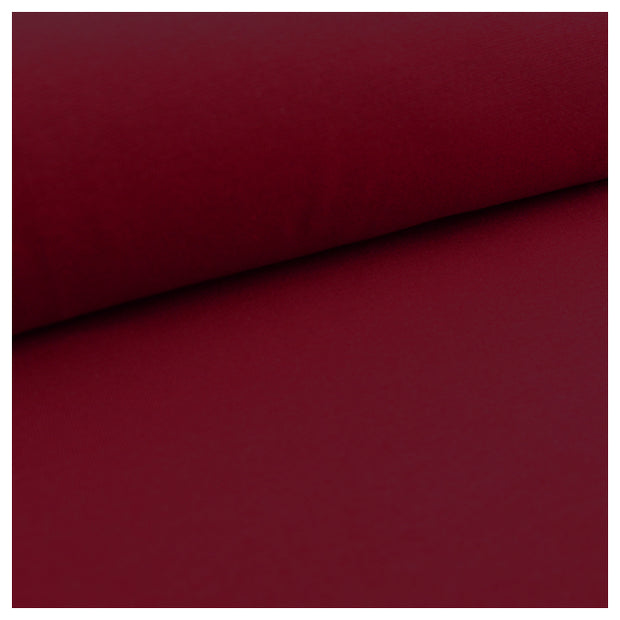 Bündchen bordeauxrot