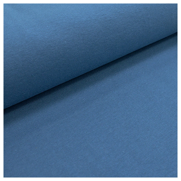 Bündchen Jeans blau Bio