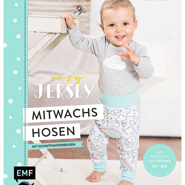 Jersey – Mitwachshosen für Babys und Kids nähen
