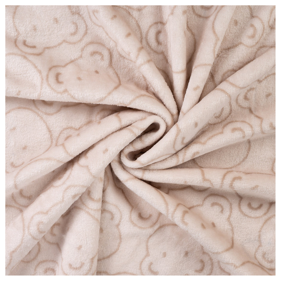 Fleece Bären beige