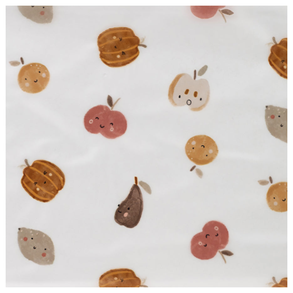 Raincoat transparent Obst