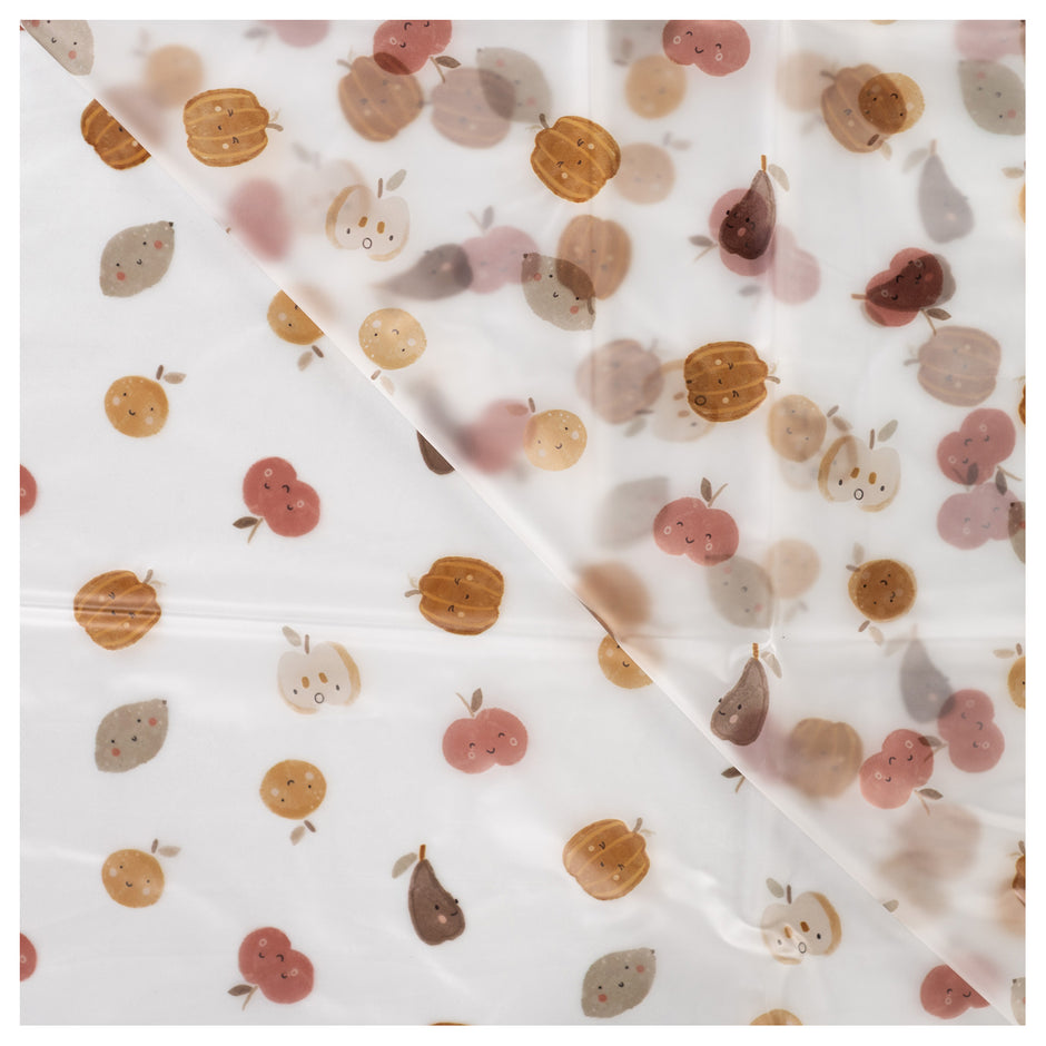 Raincoat transparent Obst