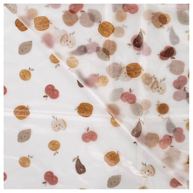 Raincoat transparent Obst