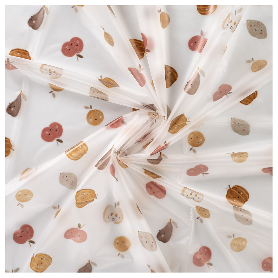 Raincoat transparent Obst