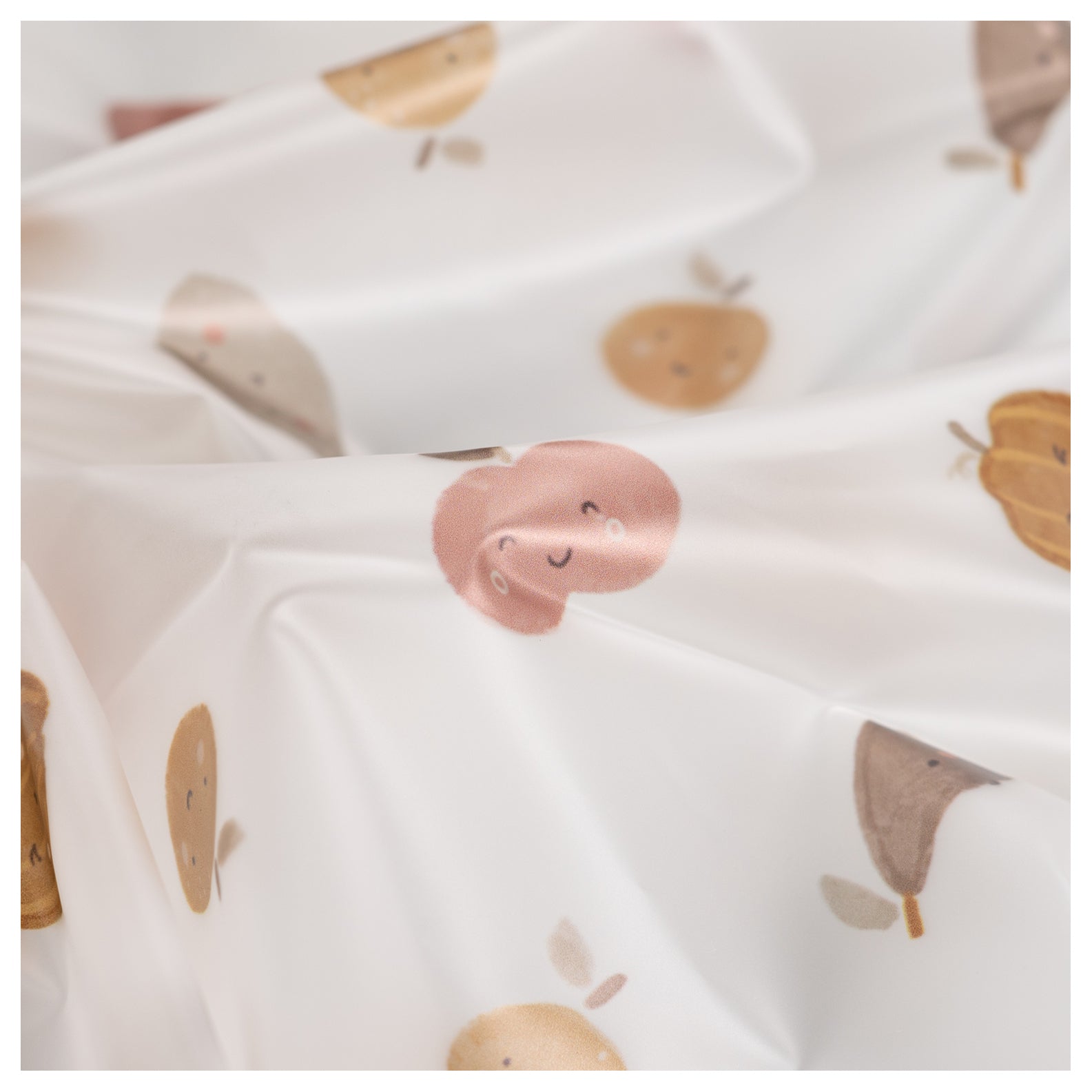 Raincoat transparent Obst