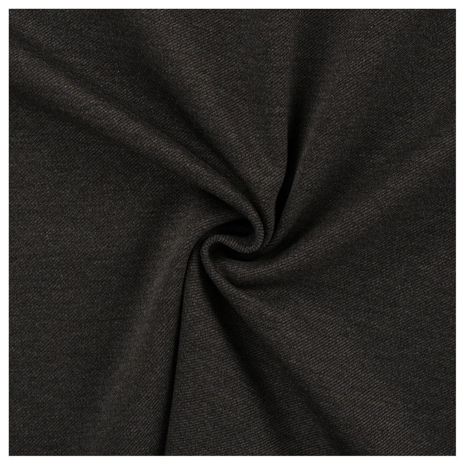Twill Jeansoptik dunkelgrau meliert