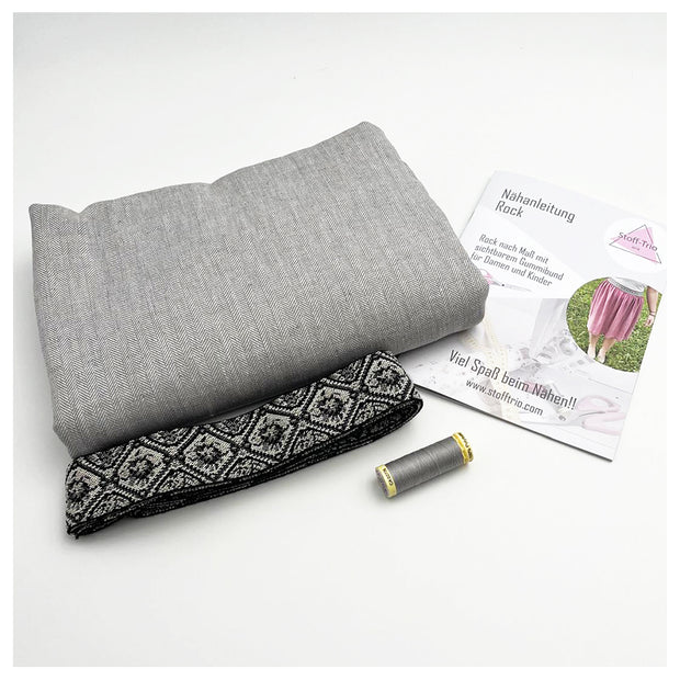 Nähpaket Rock Fischgrät